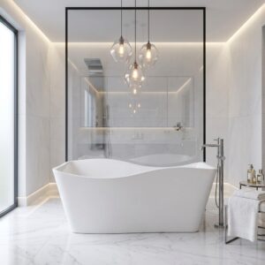 Nice – Vrijstaand Acryl Wit Bad