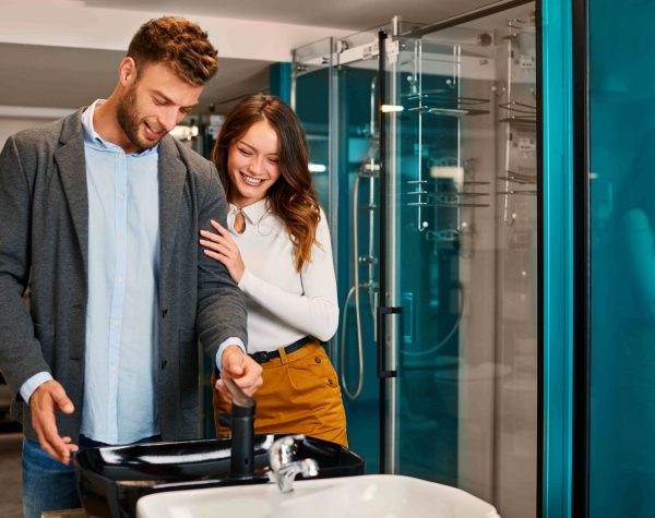 Luxe badkamer showroom